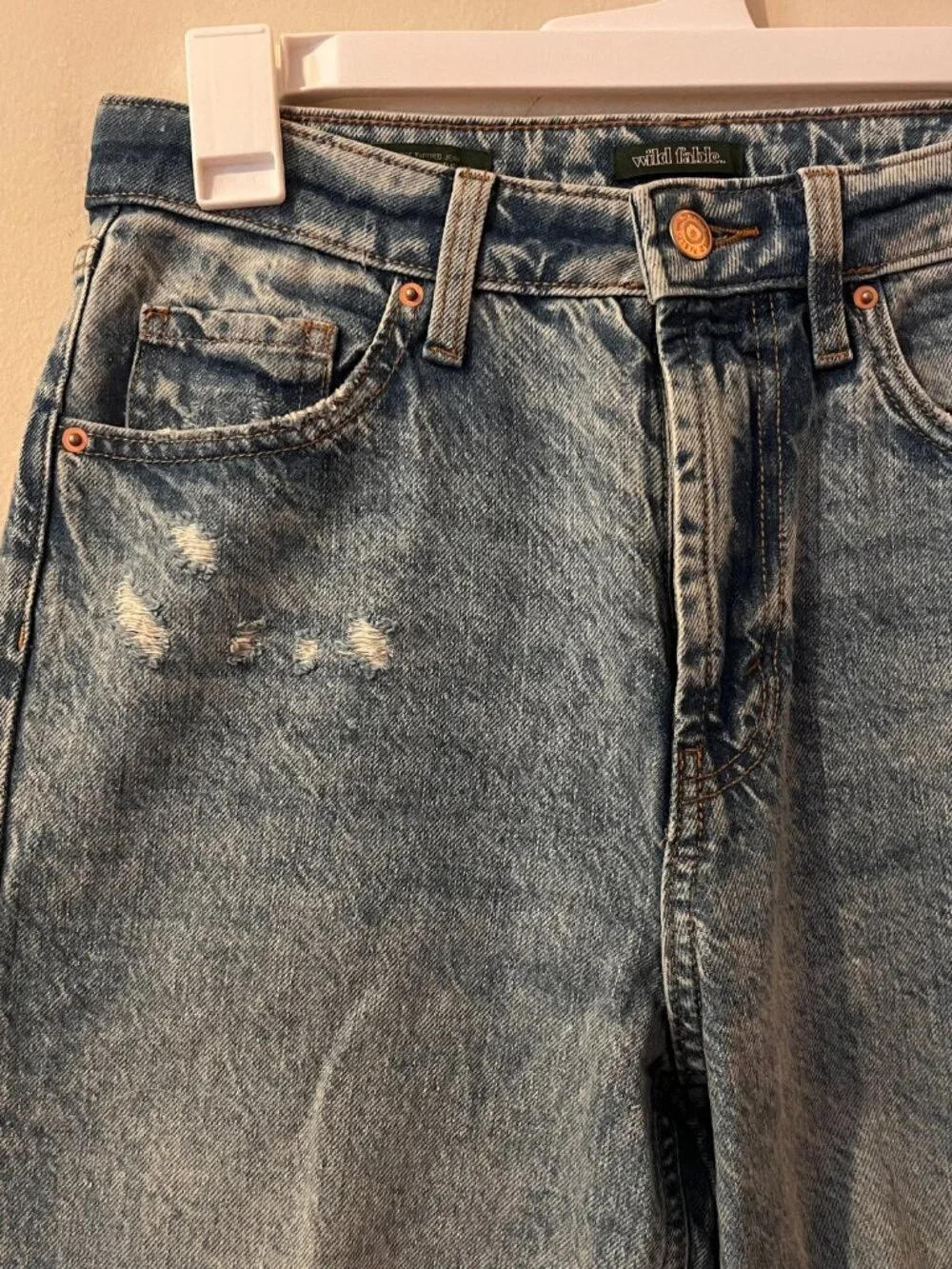 wild fable Tapered Distressed Jeans | Size 4
